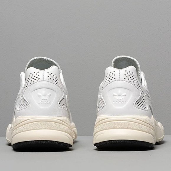 NWT Adidas Falcon Allluxe White Sneakers Flatform - Picture 4 of 7